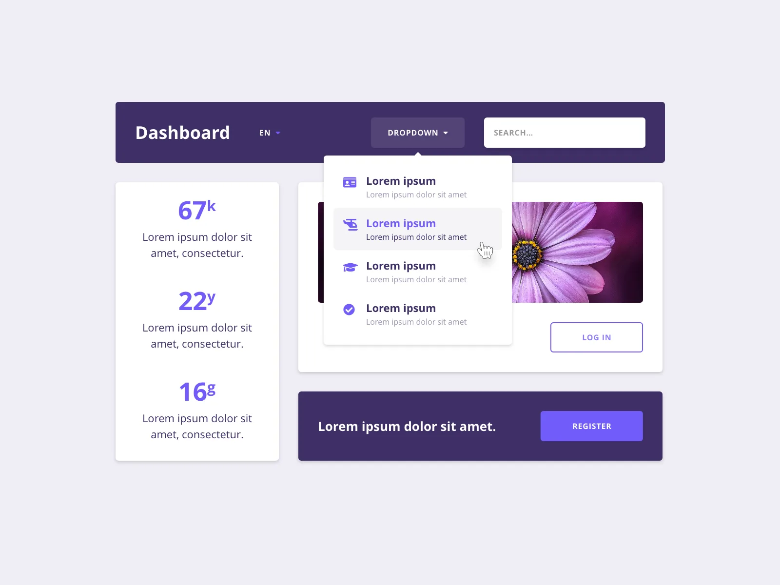 Navbar ui components