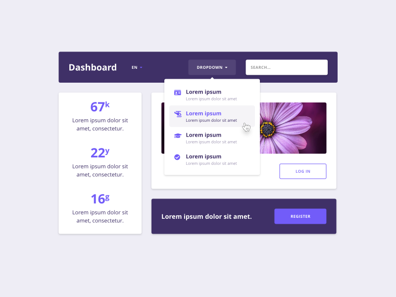 Navbar ui components