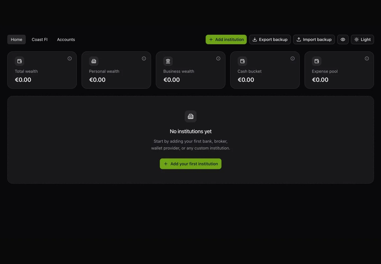 Wealthling website homepage screenshot